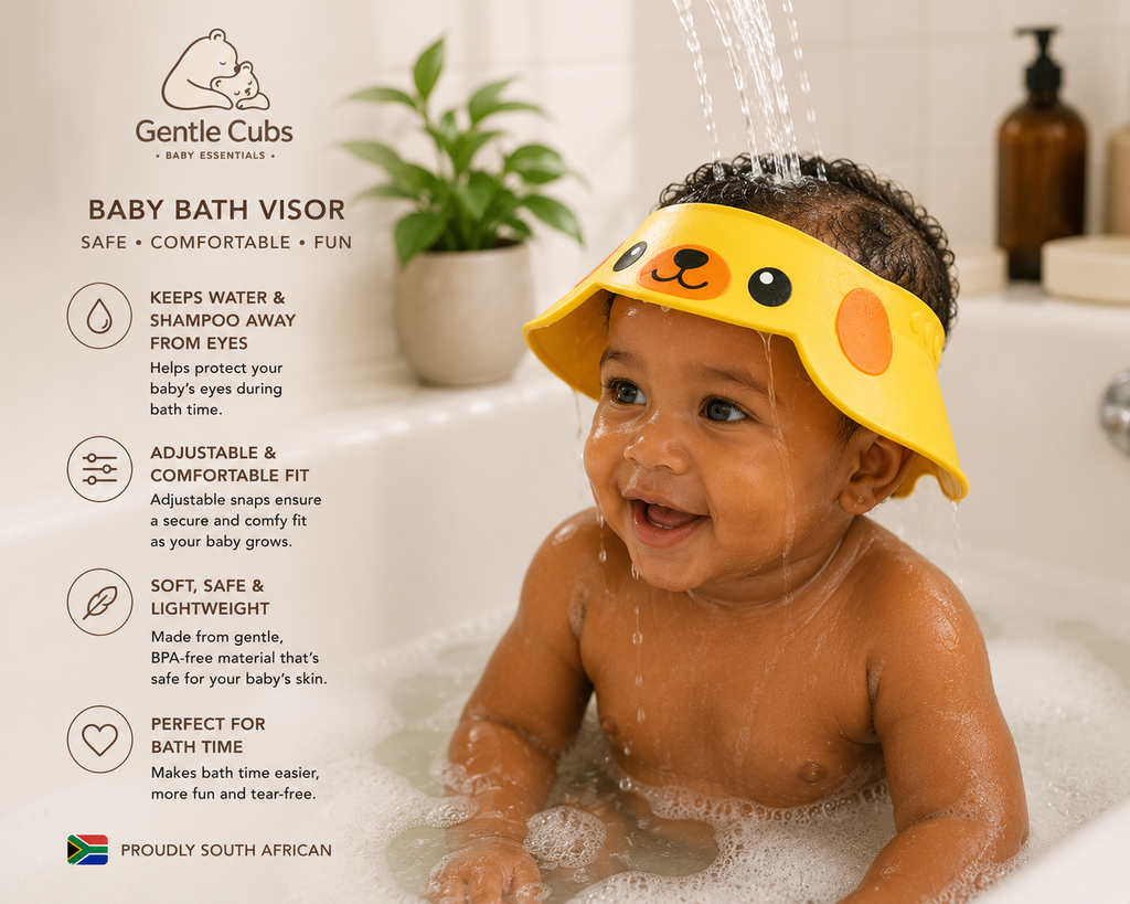 CubSplash Baby Bath Visor – by Gentle Cubs