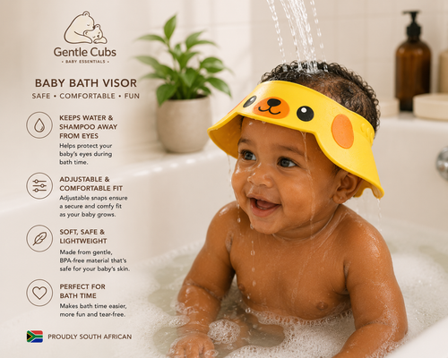 CubSplash Baby Bath Visor – by Gentle Cubs