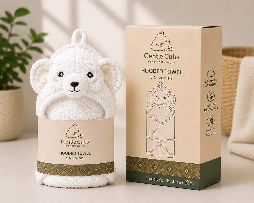 Cuddle Cub Hooded Towel – Ultra-Soft Cotton for Babies & Toddlers